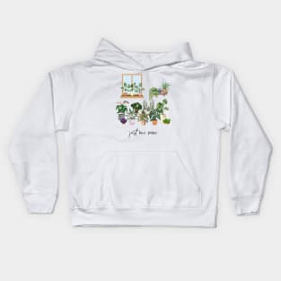 Just One More Plant Kids Hoodie